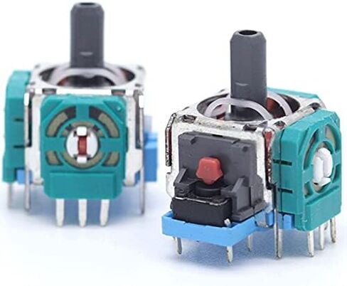 2 Pcs 3D Analog Joystick Thumb Stick Thumbstick Sensor Module Potentiometer for PS5 Controller Accessory Replacement in Kuwait