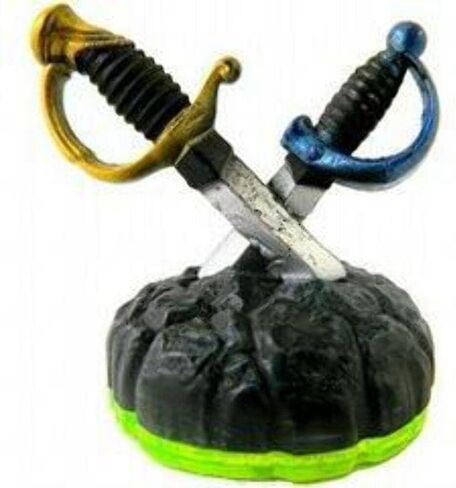 Skylanders Spyros Adventure LOOSE Mini Figure Ghost Swords Includes Card Online Code in Saudi Arabia