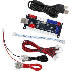 SJ@JX Arcade Game USB Encoder Zero Delay Gamepad Button Joystick Controller for PC Retropie Raspberry Pi MAME