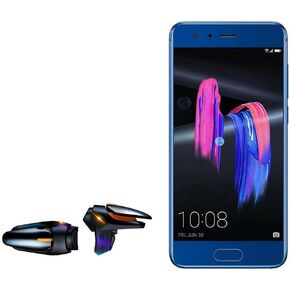 BoxWave Gaming Gear Compatible with Honor 9 (Gaming Gear by BoxWave) - Touchscreen QuickTrigger Auto, Trigger Buttons Autofire Gaming Mobile FPS for Honor 9 - Jet Black in Saudi Arabia