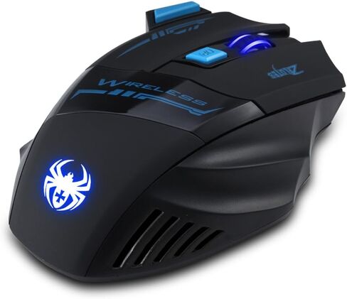 زيلوتس ماوس لاسلكي للاب توب، ماوس كمبيوتر 2400 نقطة لكل انش، 7 ازرار USB، ماوس العاب لاسلكي للكمبيوتر الشخصي وماك in Kuwait