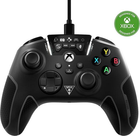 Turtle Beach Recon Wired Gaming Controller for Xbox Series X | S, Xbox One & Windows 10 PCs Featuring Remappable Buttons, Audio Enhancements, and Superhuman Hearing–Arctic Camo in Saudi Arabia