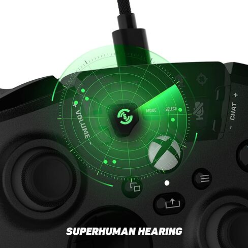 Turtle Beach Recon Wired Gaming Controller for Xbox Series X | S, Xbox One & Windows 10 PCs Featuring Remappable Buttons, Audio Enhancements, and Superhuman Hearing–Arctic Camo in Saudi Arabia