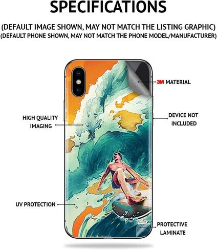 MightySkins Skin Compatible with Samsung Galaxy S23 Ultra Full Wrap - Big Game | Protective, Durable, and Unique Vinyl Decal wrap Cover | Easy to Apply & Change Styles | Made in The USA in Saudi Arabia