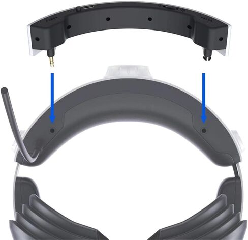MOOKEENONE Stereo External Speaker for PS VR2, Gaming VR Headset Attached Speaker for Better Audio Experience in Kuwait