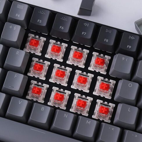 Keychron K4 96% Layout 100 Keys Wireless Bluetooth 5.1/Wired USB Mechanical Gaming Keyboard with Keychron Super Red Switch White LED Backlight N-Key Rollover for Mac Windows PC-Version 2 in Kuwait