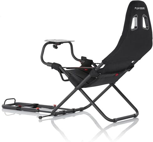 Playseat Challenge Sim Racing Cockpit | قابلة للطي وقابلة للتعديل | لسباقات Sim عالية الأداء | مدمجة ومرنة | يدعم جميع عجلات القيادة والدواسات | للكمبيوتر ووحدة التحكم | طبعة النشاط in Kuwait