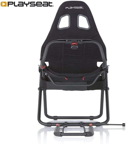 Playseat Challenge Sim Racing Cockpit | قابلة للطي وقابلة للتعديل | لسباقات Sim عالية الأداء | مدمجة ومرنة | يدعم جميع عجلات القيادة والدواسات | للكمبيوتر ووحدة التحكم | طبعة النشاط in Kuwait