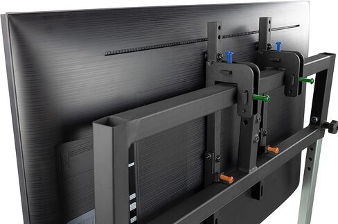 SimFab Monitor Mount Floor Stand for Racing and Flight Simulators | for Monitors up to 100x100mm VESA, 24, 27, 32, 34, 37, 49 Ultra Wide in Kuwait