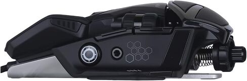 Mad Catz R.A.T. 8+ Adjustable Wired Gaming Mouse - 16000 DPI - 11 Programmable Buttons - 4 User Profiles Stored Directly - Customize RGB LED - Additional Palm Rests and Pinky Supports - Black in Kuwait