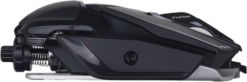 Mad Catz R.A.T. 8+ Adjustable Wired Gaming Mouse - 16000 DPI - 11 Programmable Buttons - 4 User Profiles Stored Directly - Customize RGB LED - Additional Palm Rests and Pinky Supports - Black in Kuwait