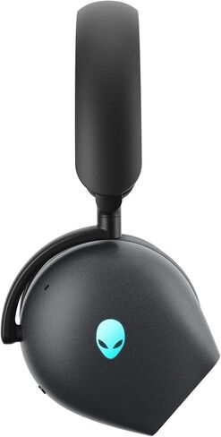 Alienware AW920H Tri-Mode Wireless Gaming Headset - Dolby Atmos Virtual Surround Sound, Active Noise Cancelling, AI-driven Noise-Cancelling microphone, USB-C Wireless Dongle - Lunar Light, Large in Saudi Arabia