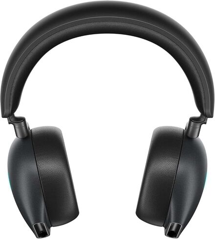 Alienware AW920H Tri-Mode Wireless Gaming Headset - Dolby Atmos Virtual Surround Sound, Active Noise Cancelling, AI-driven Noise-Cancelling microphone, USB-C Wireless Dongle - Lunar Light, Large in Saudi Arabia