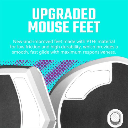 Cooler Master MM711 60G Glossy White Gaming Mouse with Lightweight Honeycomb Shell, Ultraweave Cable, 16000 DPI Optical Sensor and RGB Accents in Saudi Arabia