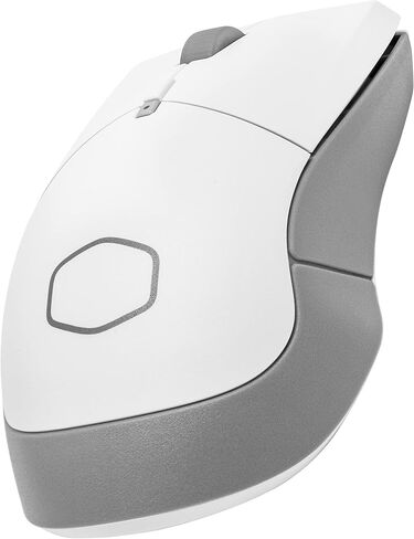 Cooler Master MM711 60G Glossy White Gaming Mouse with Lightweight Honeycomb Shell, Ultraweave Cable, 16000 DPI Optical Sensor and RGB Accents in Saudi Arabia