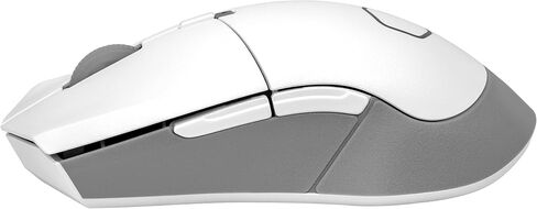 Cooler Master MM711 60G Glossy White Gaming Mouse with Lightweight Honeycomb Shell, Ultraweave Cable, 16000 DPI Optical Sensor and RGB Accents in Saudi Arabia