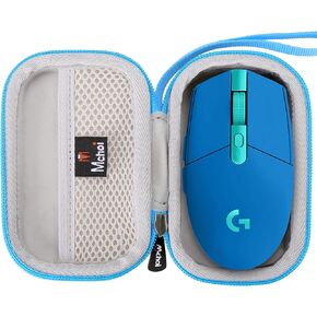 Mchoi Hard Carrying Case Suitable for Logitech G305 Lightspeed Wireless Gaming Mouse, Shockproof Waterproof Purple Wireless Gaming Mouse Protective Case, Case Only