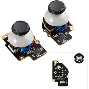 AKNES Gulikit Steam Deck Accessories, Hall Effect Sticks Replacement for Steam Deck (Type A&B), [No Drifting] Left/Right Thumb Stick Parts for Steam Deck Console-Electromagnetic Joystick(No Soldering) in Kuwait