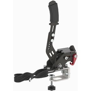 AIVCOPB USB Handbrake,64 bit USB Brake for Sim Racing Compatible with Logitech G25 G27 G29 G920 G923 Thrustmaster T500 T300,Black Aluminium Body with Clamp in Saudi Arabia