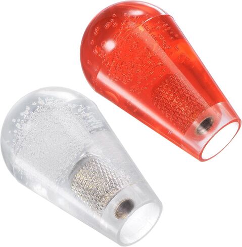 uxcell Ellipse Oval Joystick Head Rocker Ball Top Handle Arcade Game Replacement Red White in Saudi Arabia