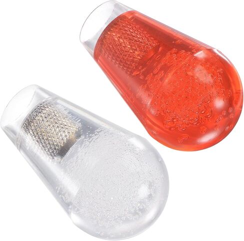 uxcell Ellipse Oval Joystick Head Rocker Ball Top Handle Arcade Game Replacement Red White in Saudi Arabia