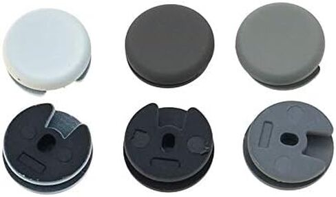 2pcs Plastic 3D Analog Controller Stick Cap 3D Joystick Cap Cover Button Replacement for 3DS 3DS XL LL 2DS New 3DS XL 3DS LL (Black) in Kuwait
