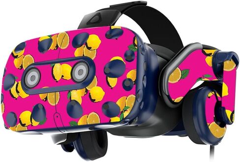 MightySkins Skin Compatible with HTC Vive Pro VR Headset - Make Lemonade | Protective, Durable, and Unique Vinyl Decal wrap Cover | Easy to Apply, Remove, and Change Styles | Made in The USA in Saudi Arabia