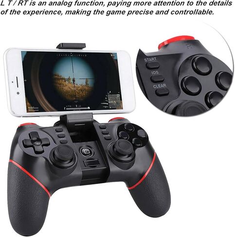 T6 Wireless Bluetooth Mobile Phone Gamepad Gaming Controller in Kuwait