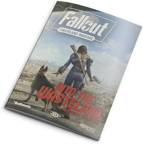 Fallout Wasteland Warfare: Into The Wasteland Expansion - Includes 24 Page RPG Booklet, 113 New Cards, Creates New Areas/Rules/Threats & More, Roleplaying Game in Saudi Arabia