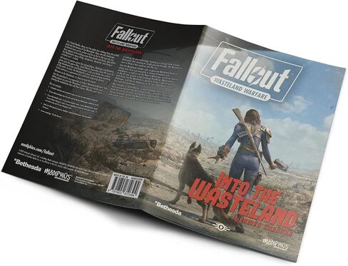 Fallout Wasteland Warfare: Into The Wasteland Expansion - Includes 24 Page RPG Booklet, 113 New Cards, Creates New Areas/Rules/Threats & More, Roleplaying Game in Saudi Arabia