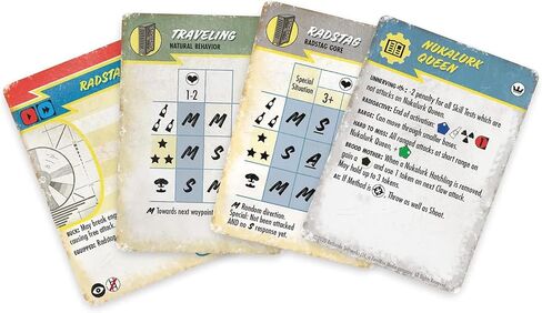 Fallout Wasteland Warfare: Into The Wasteland Expansion - Includes 24 Page RPG Booklet, 113 New Cards, Creates New Areas/Rules/Threats & More, Roleplaying Game in Saudi Arabia