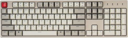 Keychron C2 Full Size Wired Mechanical Keyboard Compatible with Mac, Keychron Brown Switch, 104 Keys ABS Retro Color Keycaps Gaming Keyboard for Windows, USB-C Type-C Braid Cable in Kuwait