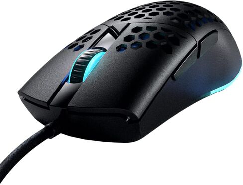 Aspire PRO Ultralight Ergonomic Gaming Mouse, Side Buttons with Honeycomb Shell, 26,000 DPI Sensor with RGB Lighting, Wired Gaming Mouse, Lightweight Mouse Gaming for Windows/PC/Mac/Laptop in Kuwait