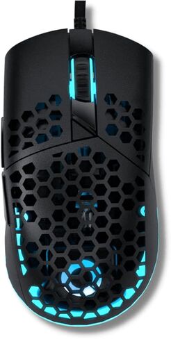 Aspire PRO Ultralight Ergonomic Gaming Mouse, Side Buttons with Honeycomb Shell, 26,000 DPI Sensor with RGB Lighting, Wired Gaming Mouse, Lightweight Mouse Gaming for Windows/PC/Mac/Laptop in Kuwait