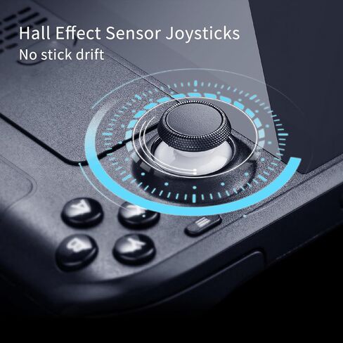 AKNES Gulikit Steam Deck Accessories, Hall Effect Sticks Replacement for Steam Deck (Type A&B), [No Drifting] Left/Right Thumb Stick Parts for Steam Deck Console-Electromagnetic Joystick(No Soldering) in Kuwait