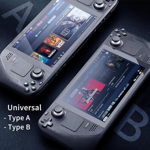 AKNES Gulikit Steam Deck Accessories, Hall Effect Sticks Replacement for Steam Deck (Type A&B), [No Drifting] Left/Right Thumb Stick Parts for Steam Deck Console-Electromagnetic Joystick(No Soldering) in Kuwait