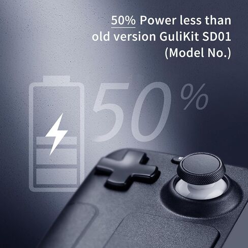 AKNES Gulikit Steam Deck Accessories, Hall Effect Sticks Replacement for Steam Deck (Type A&B), [No Drifting] Left/Right Thumb Stick Parts for Steam Deck Console-Electromagnetic Joystick(No Soldering) in Kuwait