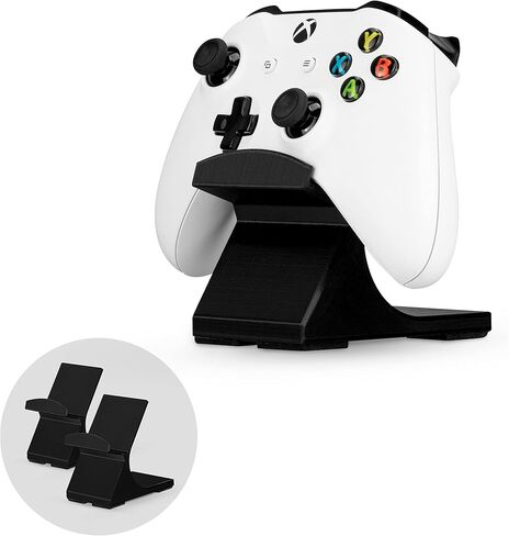 BRAINWAVZ Game Controller Desktop Holder Stand (2 Pack) - Universal Design for Xbox ONE, PS5, PS4, PC, Steelseries, Steam & More, Reduce Clutter UGDS-05 in Saudi Arabia