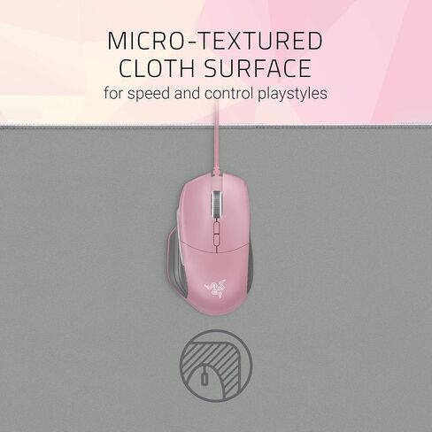 Razer Goliathus Extended Chroma: Micro-Textured Cloth Surface - Optimized for All Sensitiviy Settings and Sensors - Powered by Razer Chroma - Soft Extended Gaming Mouse Mat in Saudi Arabia