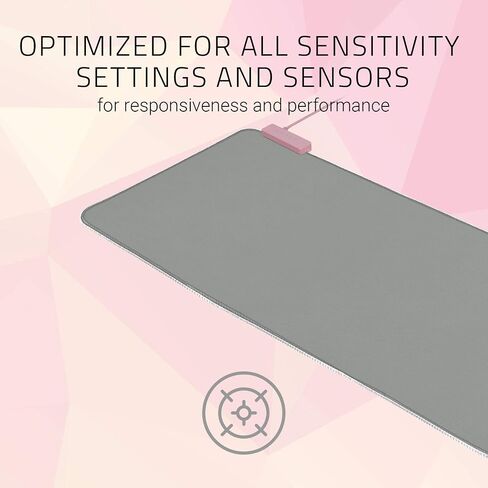 Razer Goliathus Extended Chroma: Micro-Textured Cloth Surface - Optimized for All Sensitiviy Settings and Sensors - Powered by Razer Chroma - Soft Extended Gaming Mouse Mat in Saudi Arabia