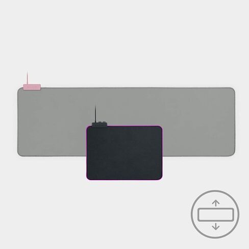 Razer Goliathus Extended Chroma: Micro-Textured Cloth Surface - Optimized for All Sensitiviy Settings and Sensors - Powered by Razer Chroma - Soft Extended Gaming Mouse Mat in Saudi Arabia