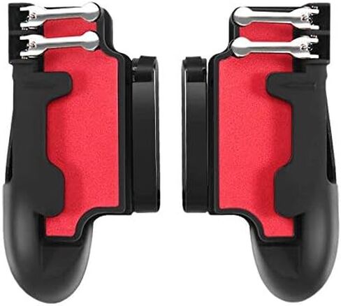 Fauge Tablets Game Controller for PUBG Mobile Six Finger Gamepad Auxiliary Grip Trigger for Tablets in Saudi Arabia