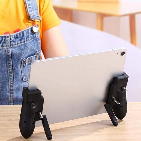 Fauge Tablets Game Controller for PUBG Mobile Six Finger Gamepad Auxiliary Grip Trigger for Tablets in Saudi Arabia