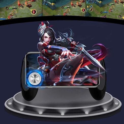 Jiecikou Universal Game Joystick Touch Screen Controller for Mobile Phone Tablet Red in Saudi Arabia