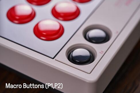 8BitDo Retro Arcade Fight Stick 8 Way Joystick with 2 Dedicated Macro Buttons and Turbo Function for Switch and PC Windows, Support Wireless Bluetooth, 2.4G Receiver and Wired USB-C Cable Connection in Saudi Arabia