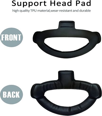 Headset Strap Pad Replacement for Elite Strap Compatible with Quest 2 (Black) in Saudi Arabia
