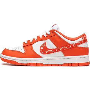 Nike Womens W Dunk Low Ess DH4401 103 Orange Paisley - Size 5W in Saudi Arabia