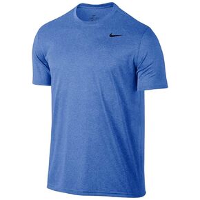 Nike DRY TEE LGD 718833, Light Game Royal Htr/Black, Large in Saudi Arabia