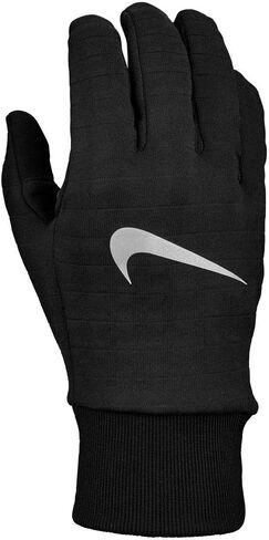 Nike Mens Sphere 3.0 Running Gloves Black | Black | Silver XL in Saudi Arabia