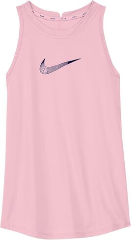 قميص تدريب Nike Dri-FIT Trophy للأطفال الكبار (الفتيات) (Arctic Punch)، مقاس كبير in Saudi Arabia